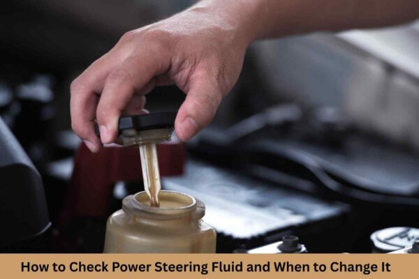 How to Check Power Steering Fluid and When to Change It