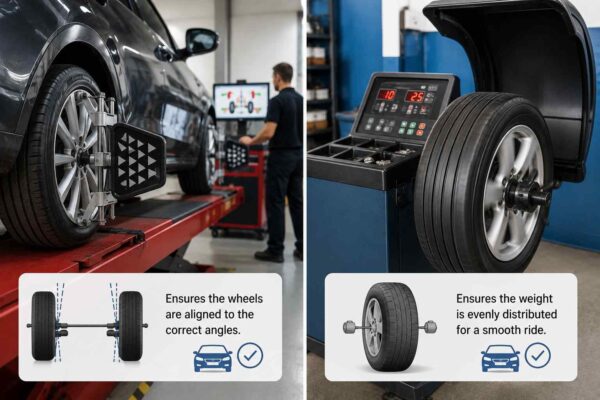 Wheel Alignment Vs Wheel Balancing: Key Difference