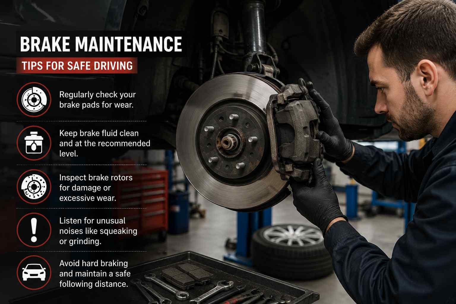 Brake Maintenance Tips for Safe Driving