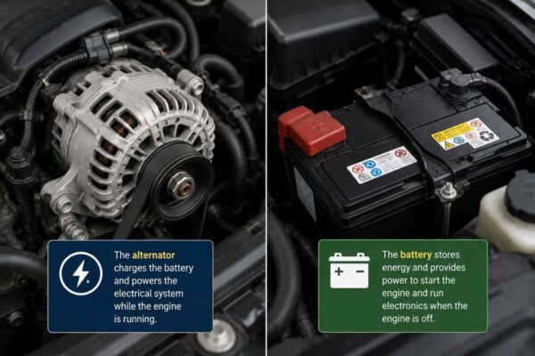 Alternator vs Battery: What’s the Difference
