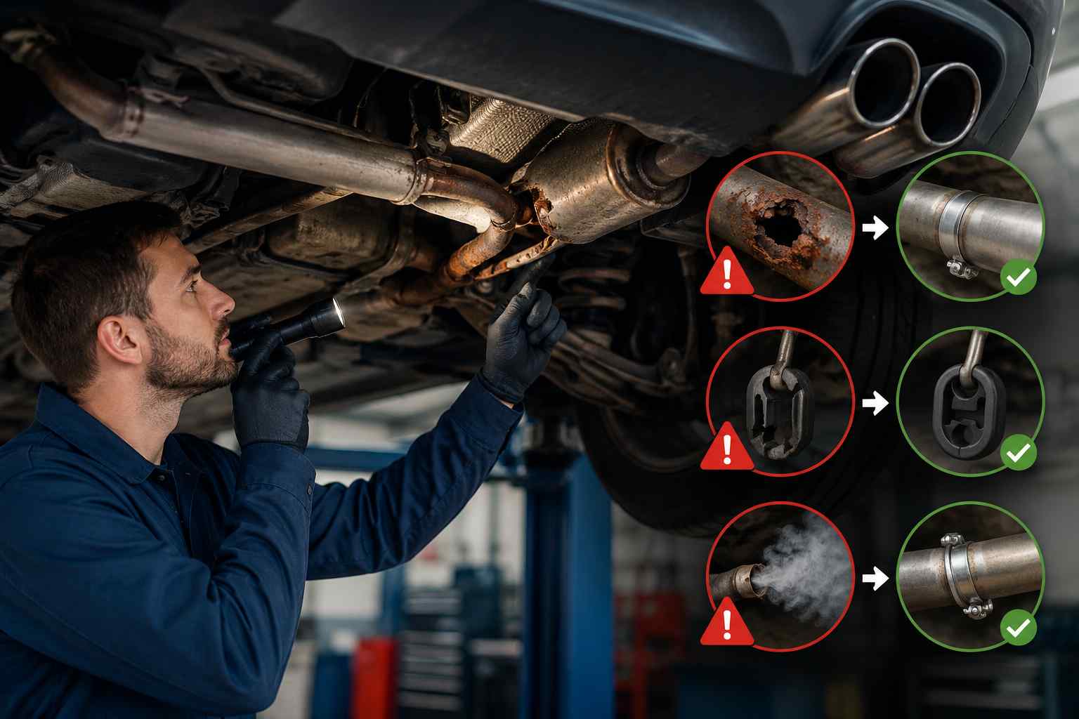 How to Identify and Fix Exhaust System Problems Before They Escalate