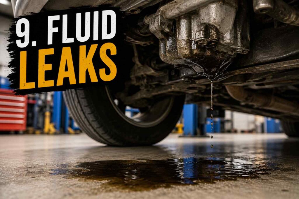 9. Fluid Leaks