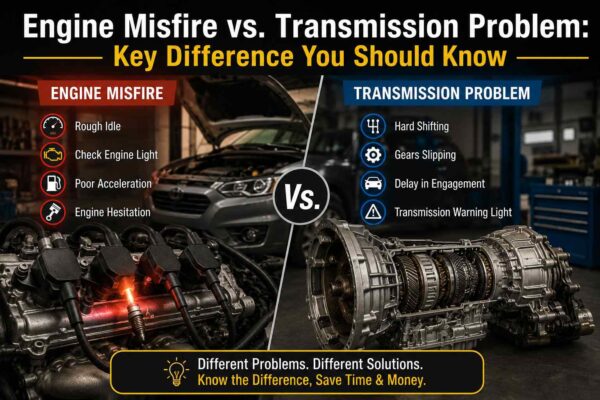 Engine Misfire vs. Transmission Problem Key Difference You Should Know