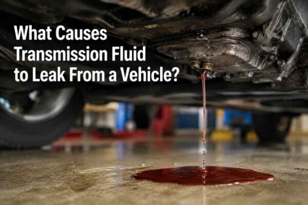 What Causes Transmission Fluid to Leak From a Vehicle