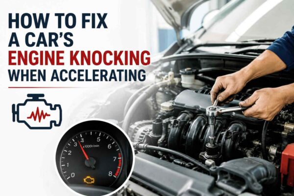 How to Fix a Car Engine Knocking When Accelerating