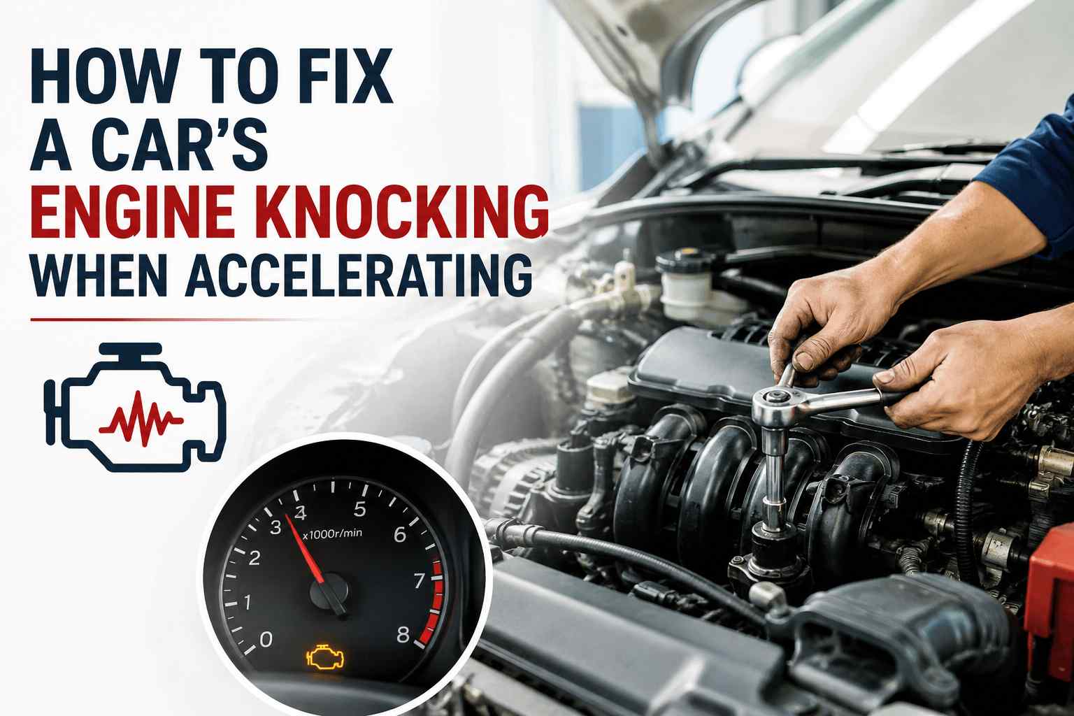 How to Fix a Car Engine Knocking When Accelerating