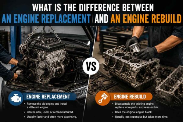 What Is The Difference Between An Engine Replacement And An Engine Rebuild