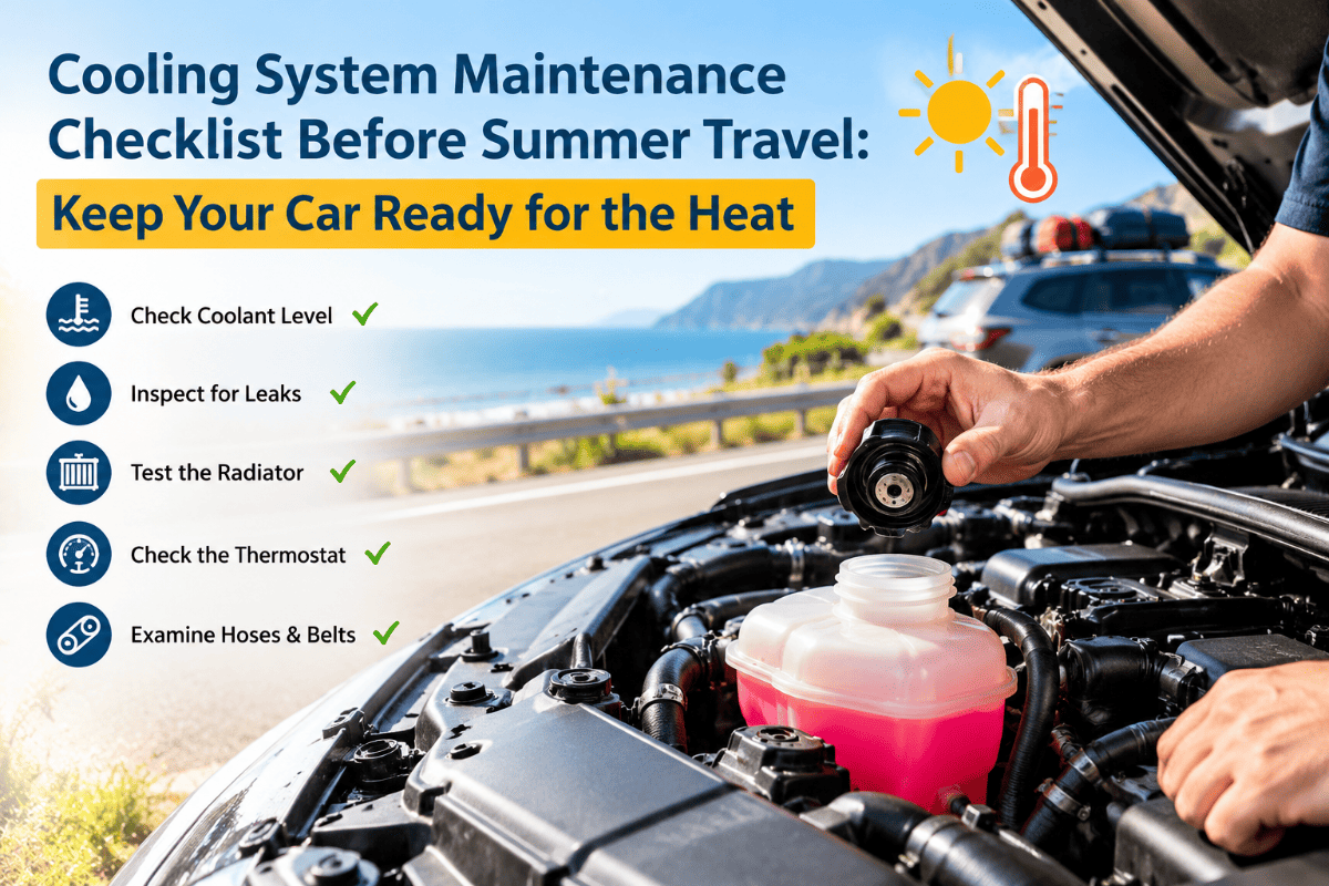 Cooling System Maintenance Checklist Before Summer Travel: Keep Your Car Ready for the Heat