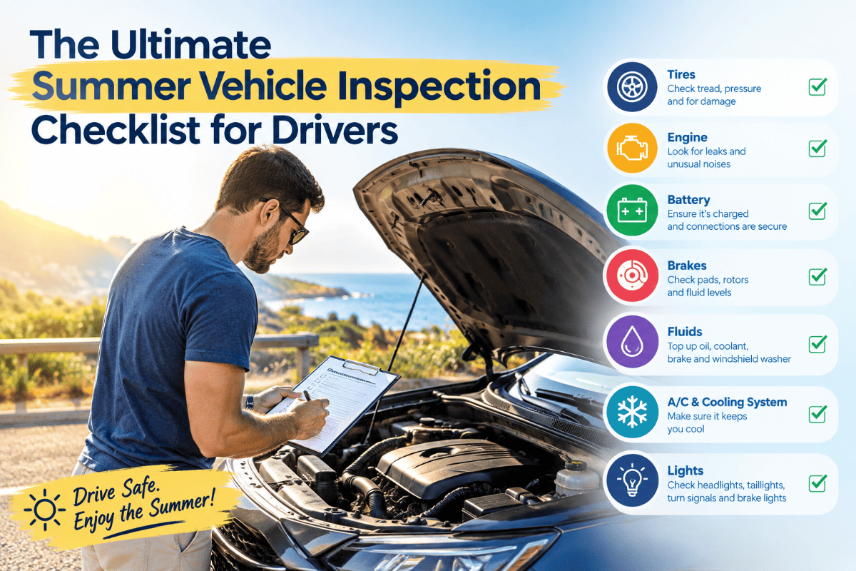 The Ultimate Summer Vehicle Inspection Checklist for Drivers