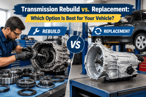 Transmission Rebuild vs. Replacement: Which Option Is Best for Your Vehicle?